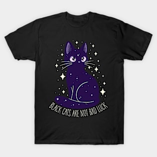 black cats are not bad luck T-Shirt